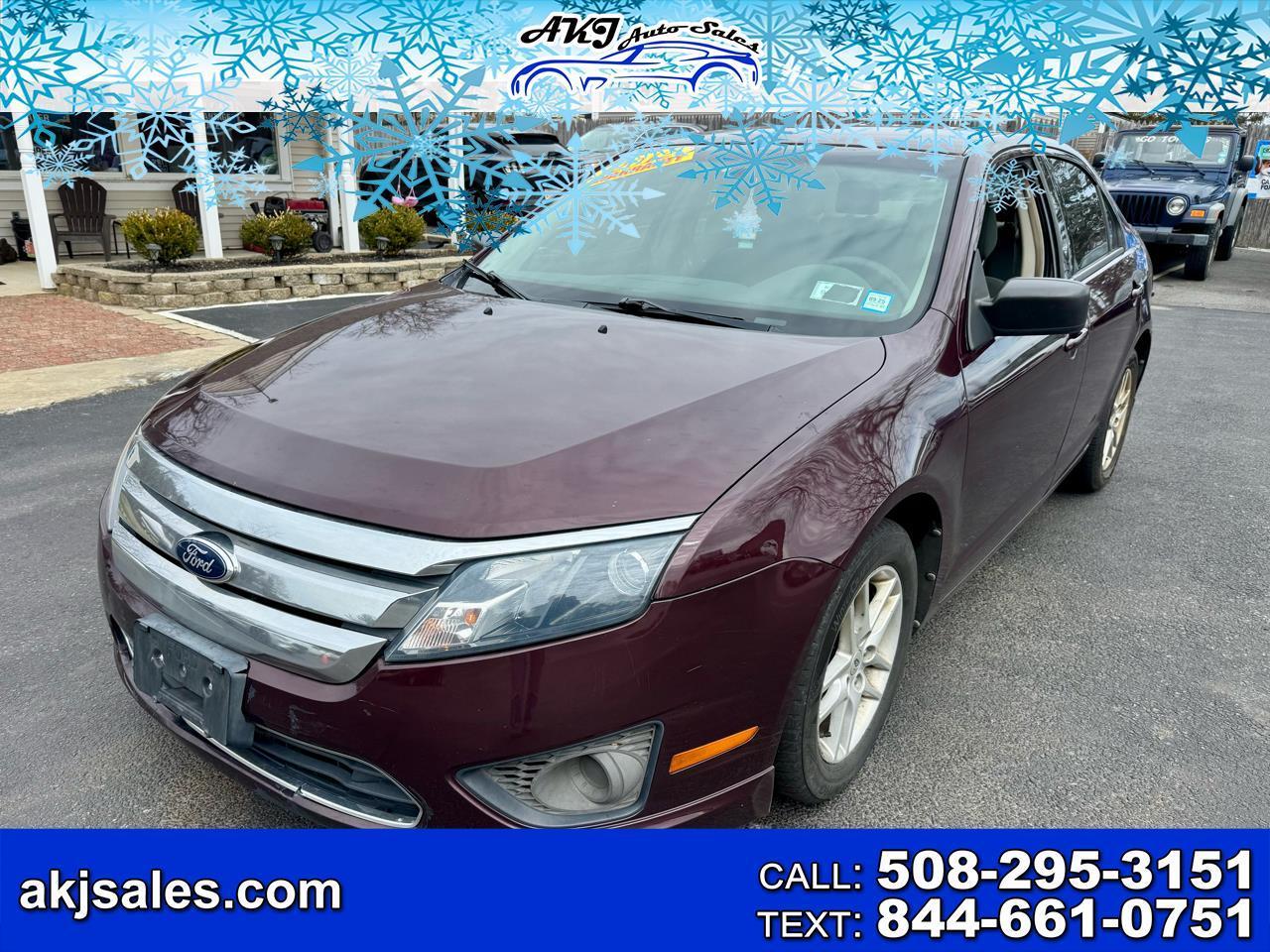 2012 Ford Fusion 4dr Sdn S FWD