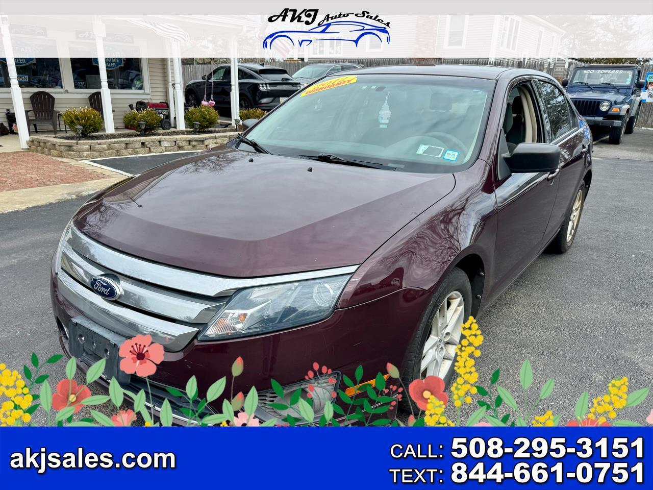 2012 Ford Fusion 4dr Sdn S FWD