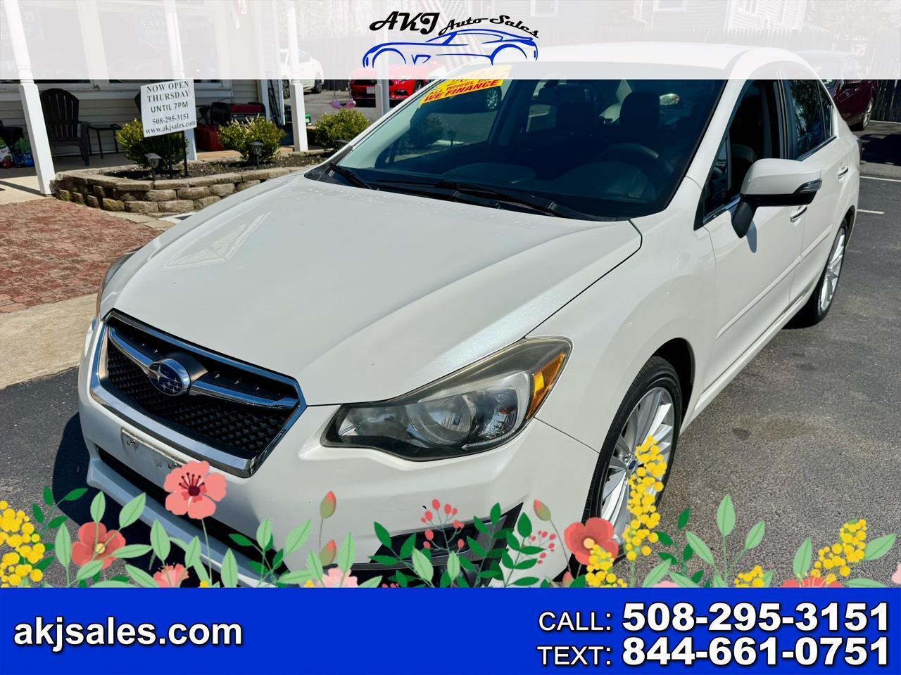 2015 Subaru Impreza Sedan 4dr CVT 2.0i Limited