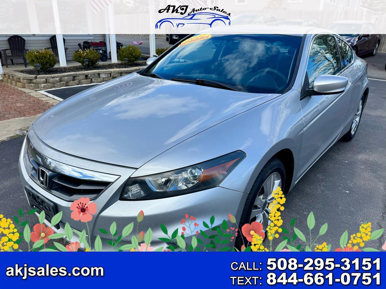 2012 Honda Accord Cpe 2dr I4 Auto EX