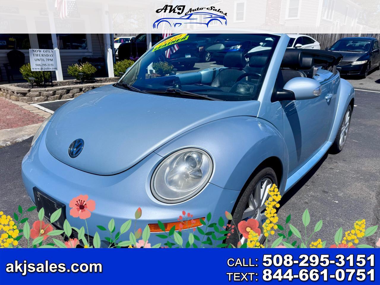 2010 Volkswagen New Beetle Convertible 2dr Auto PZEV