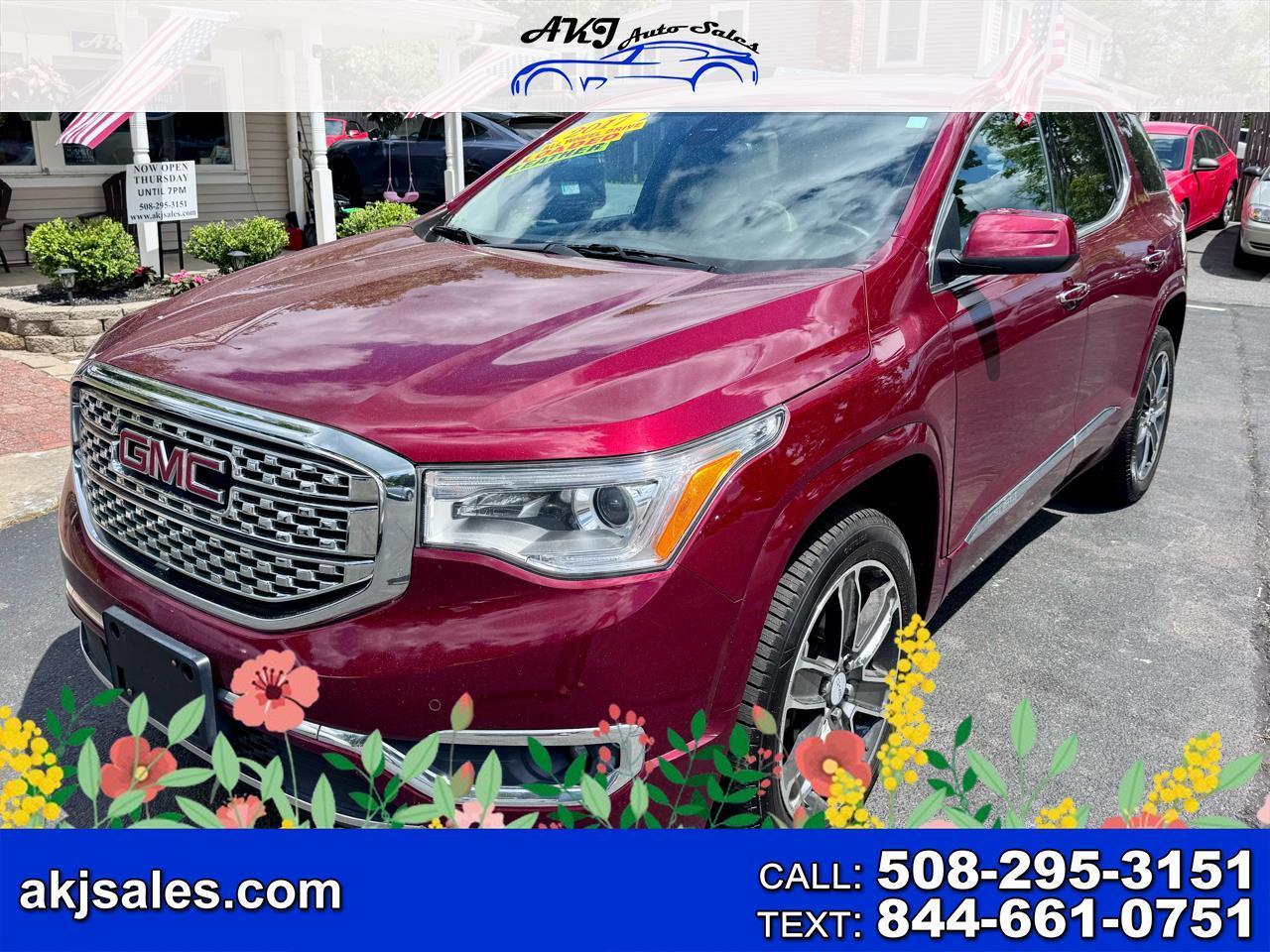 2017 GMC Acadia AWD 4dr Denali