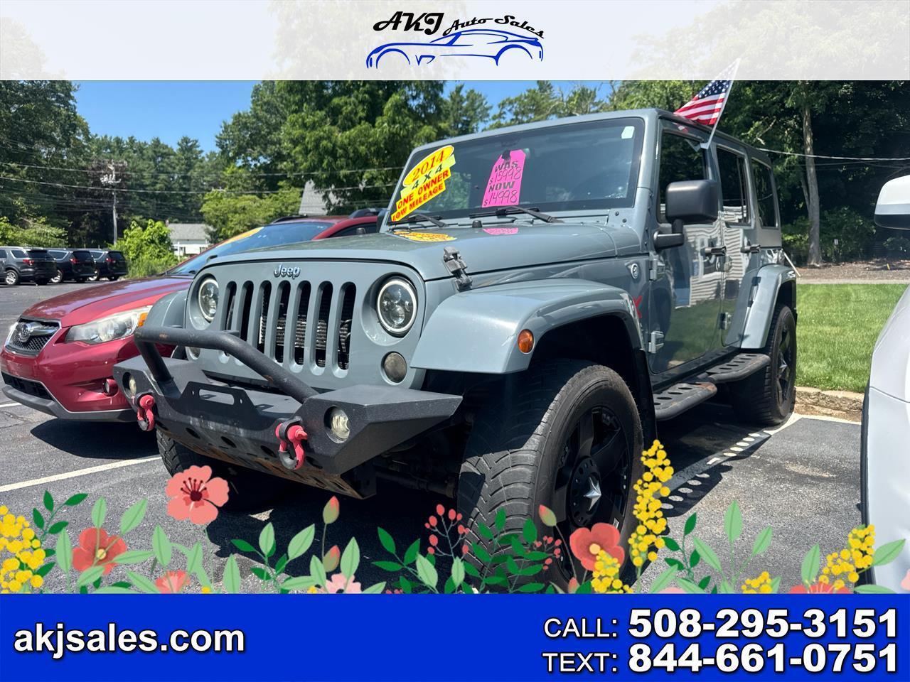 2014 Jeep Wrangler Unlimited 4WD 4dr Sahara