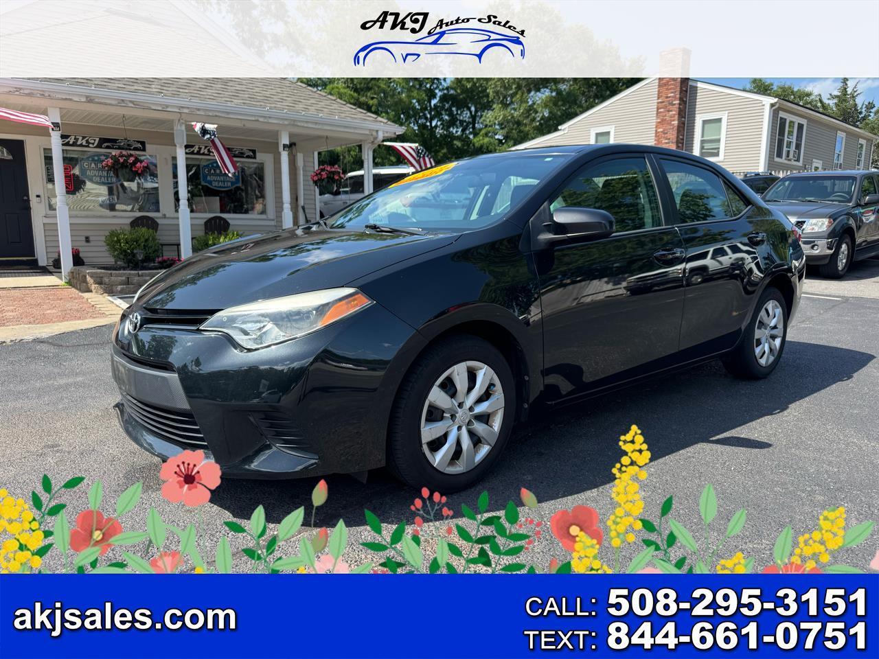 2014 Toyota Corolla 4dr Sdn CVT LE Premium (Natl)
