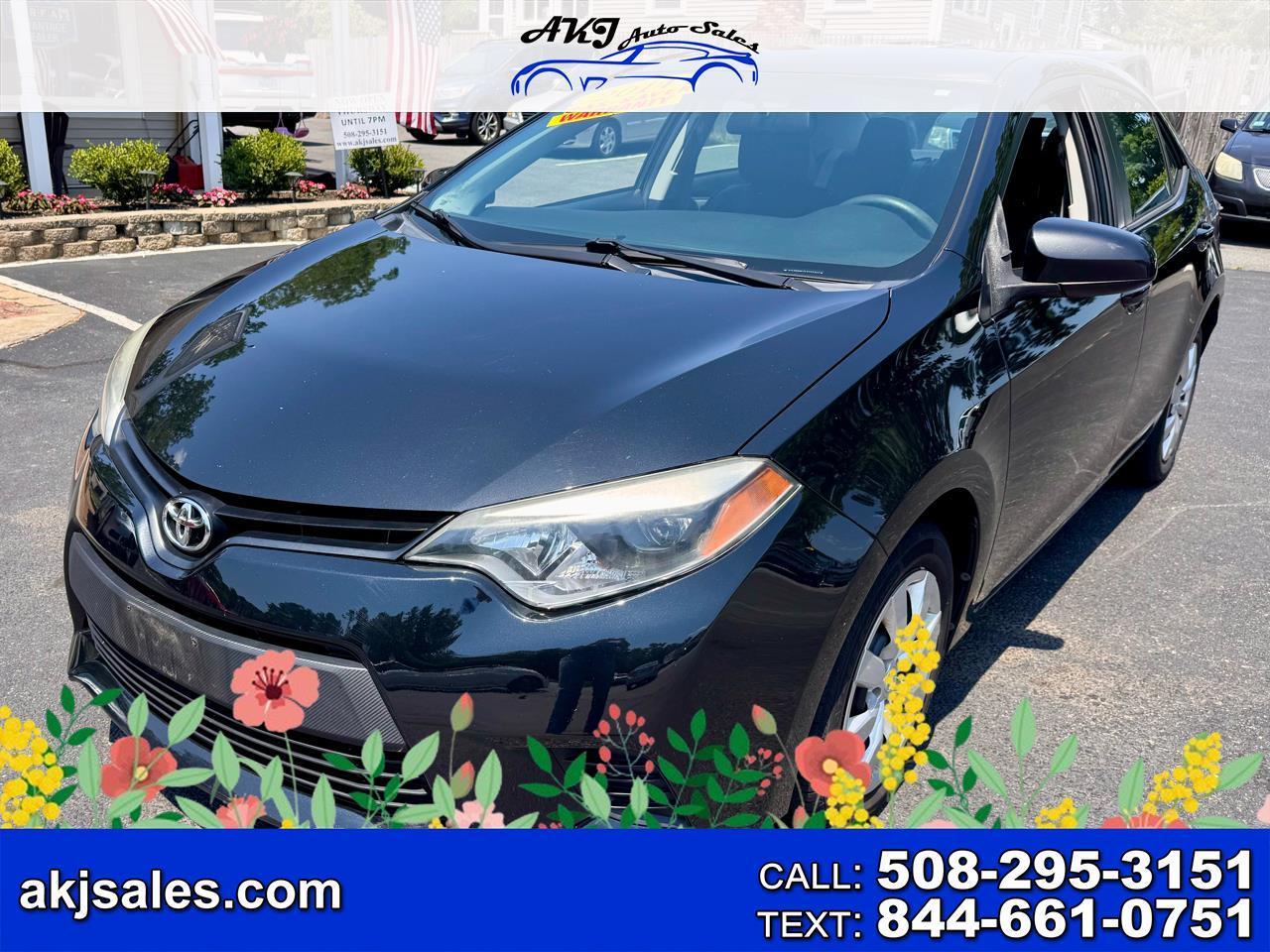 2014 Toyota Corolla 4dr Sdn CVT LE Premium (Natl)