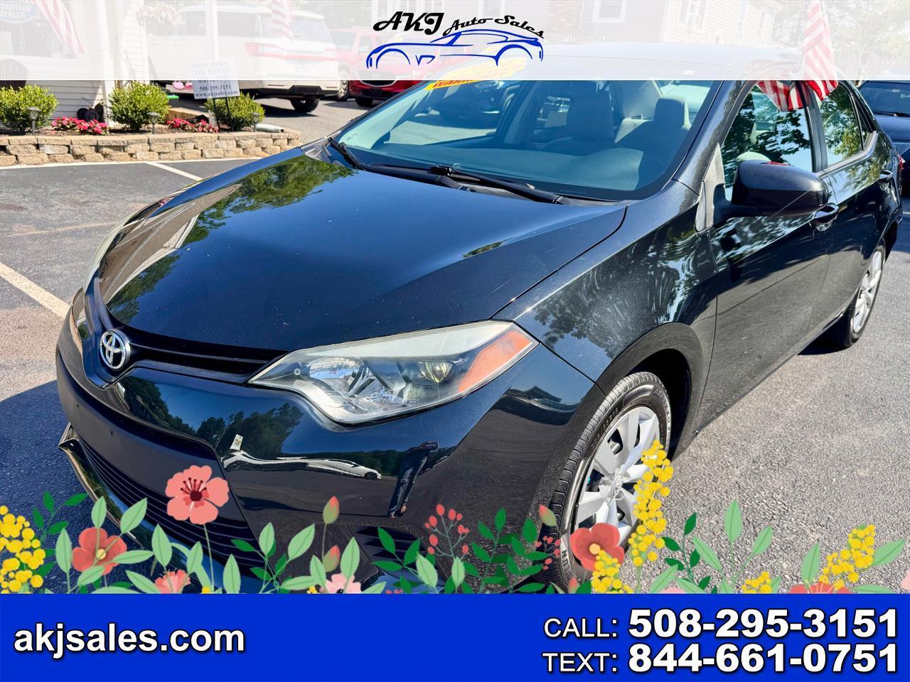 2014 Toyota Corolla 4dr Sdn CVT LE Premium (Natl)