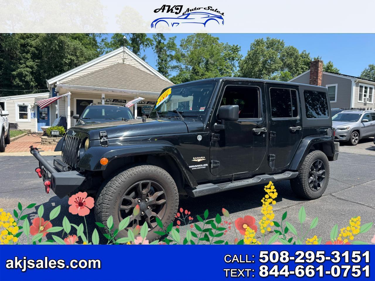 2013 Jeep Wrangler Unlimited 4WD 4dr Sahara