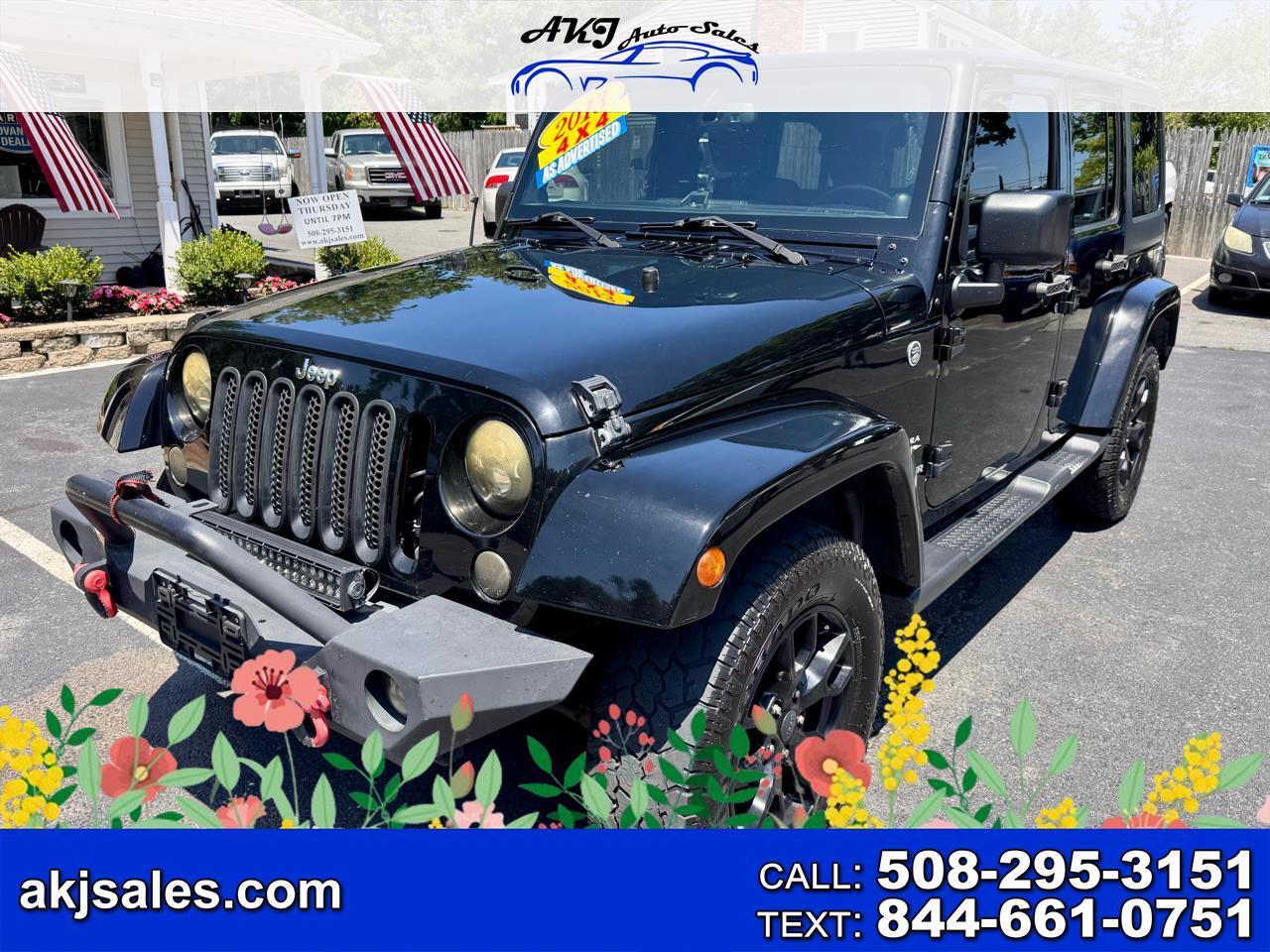 2013 Jeep Wrangler Unlimited 4WD 4dr Sahara
