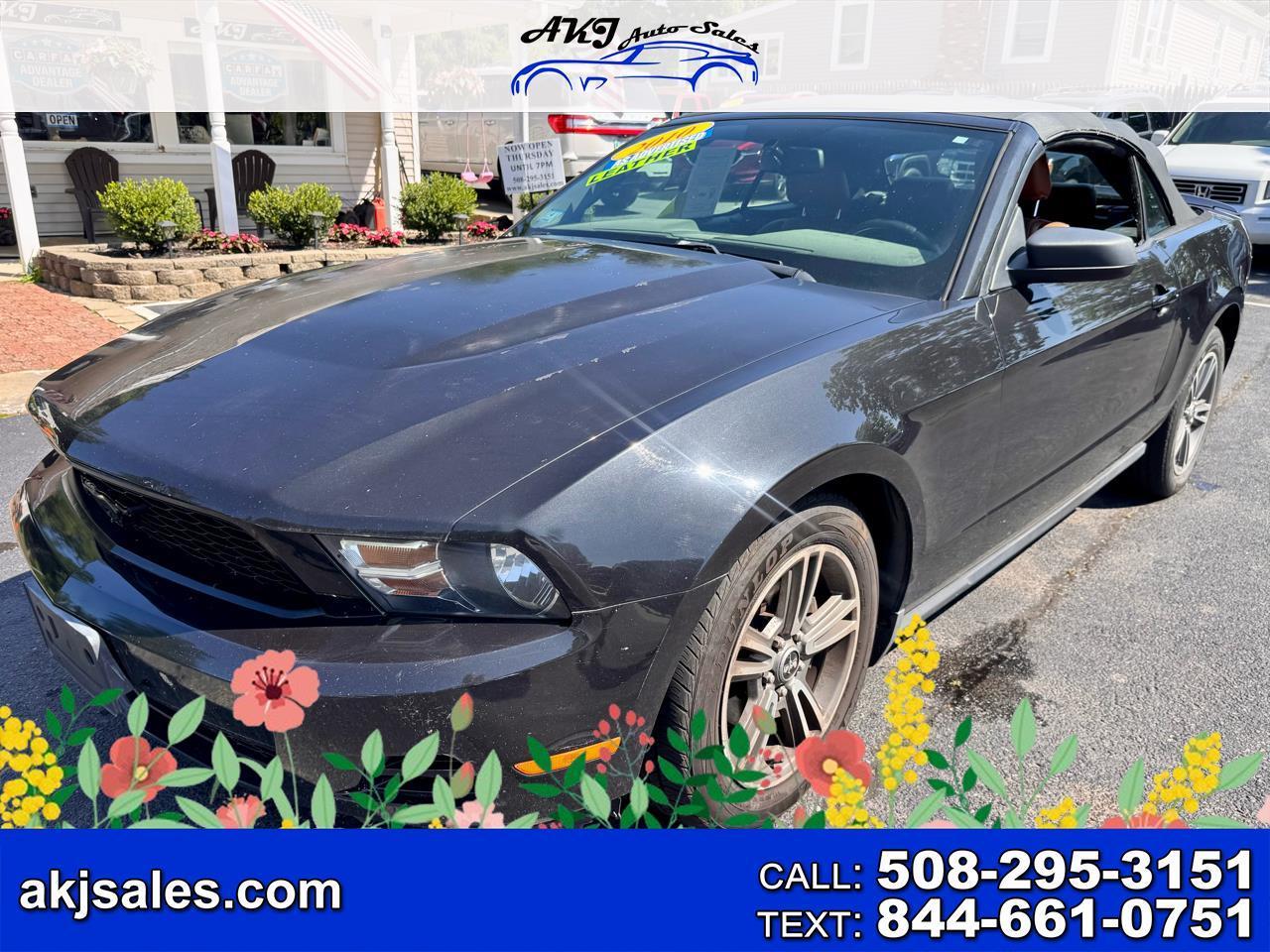 2010 Ford Mustang 2dr Conv V6