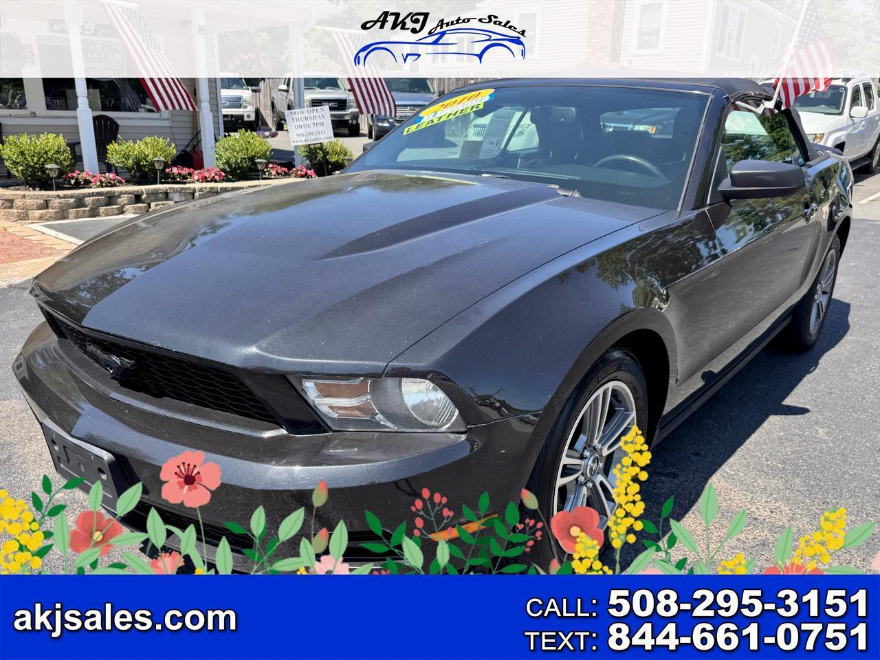 2010 Ford Mustang 2dr Conv V6