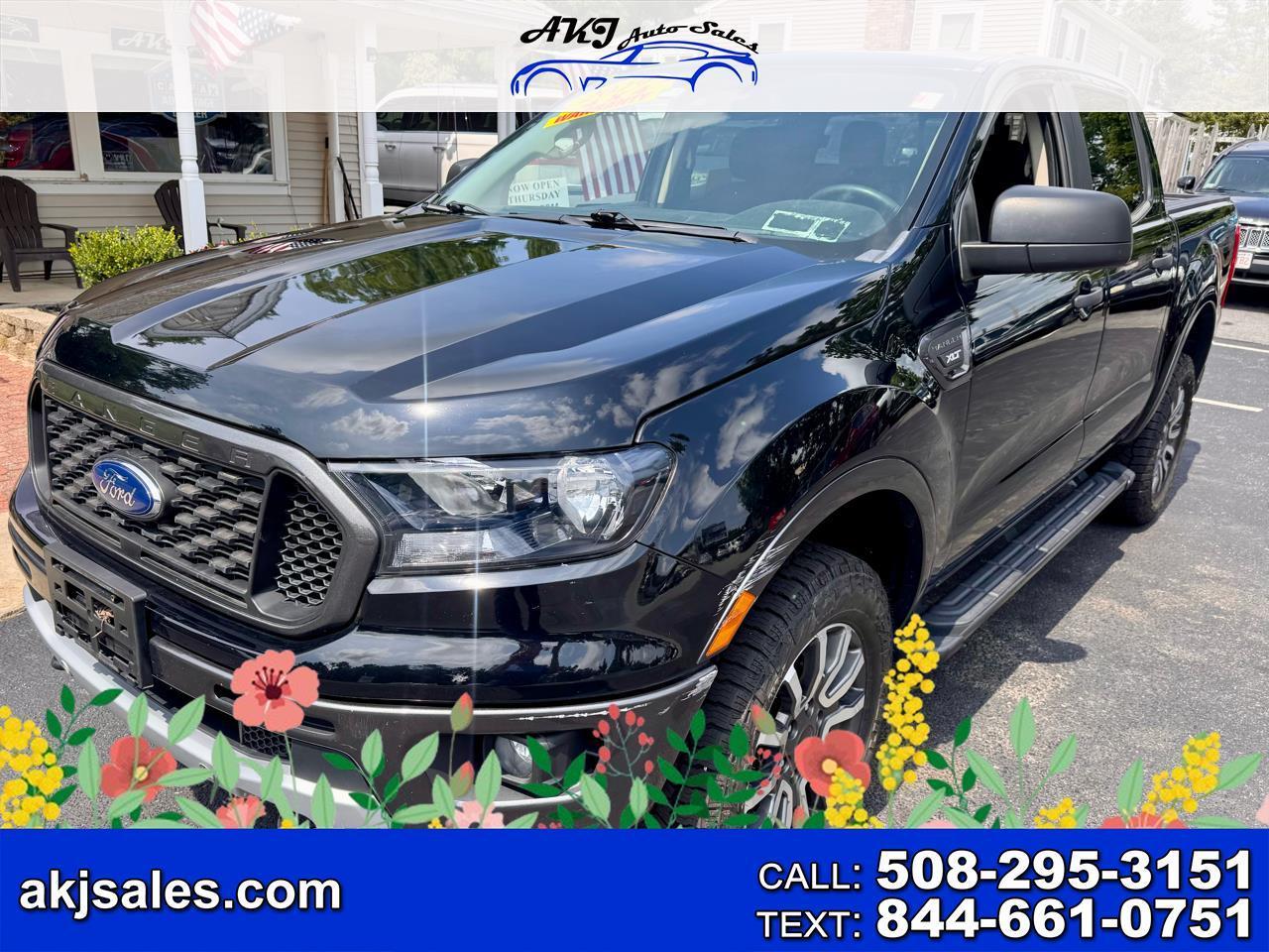 2019 Ford Ranger XLT 4WD SuperCrew 5' Box