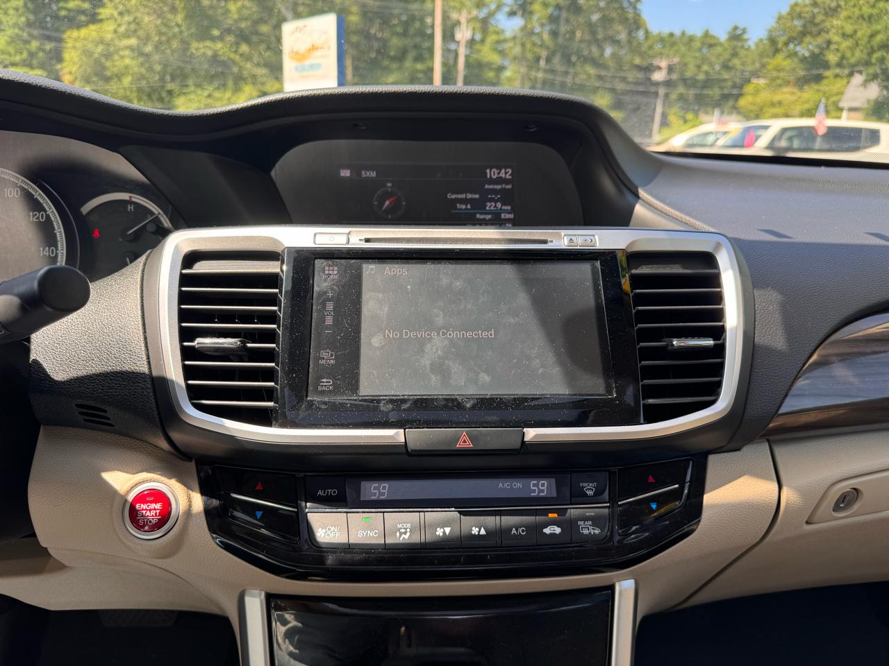 Honda Accord Sedan 4dr V6 Auto Touring 2016