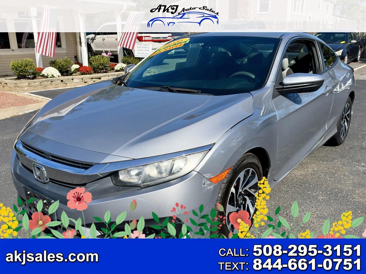 2016 Honda Civic Coupe 2dr CVT LX