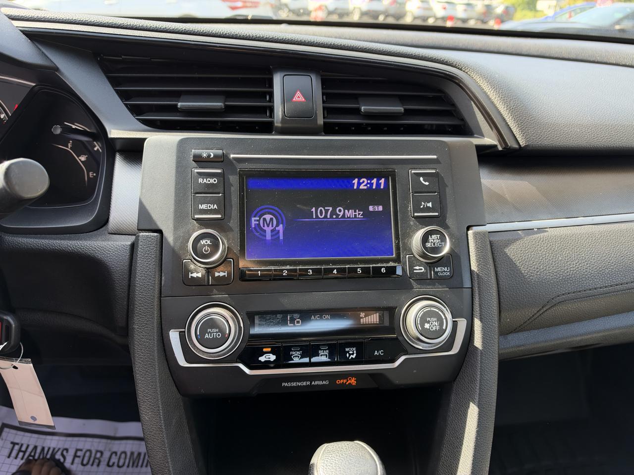 Honda Civic Coupe 2dr CVT LX 2016