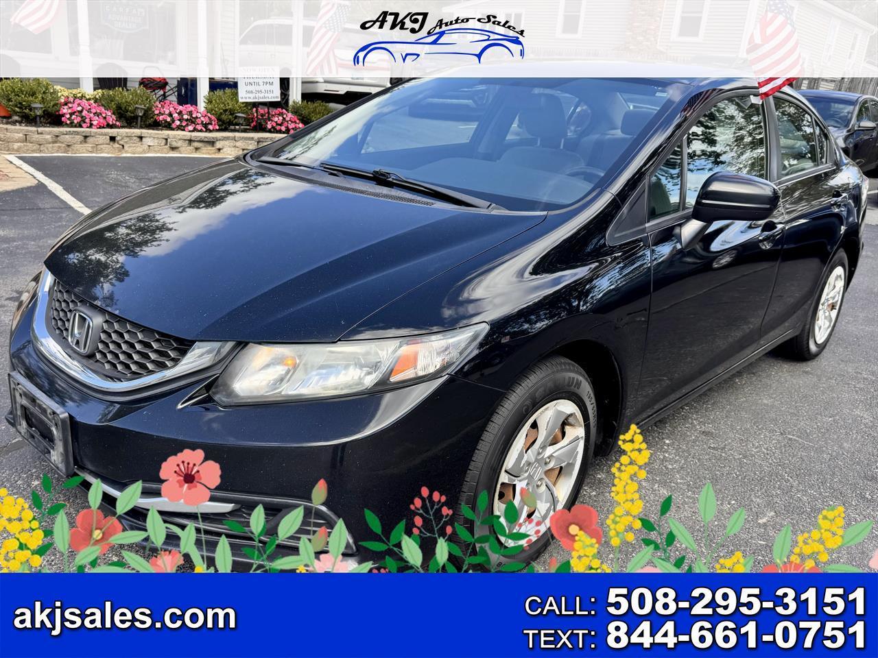 2015 Honda Civic Sedan 4dr CVT LX