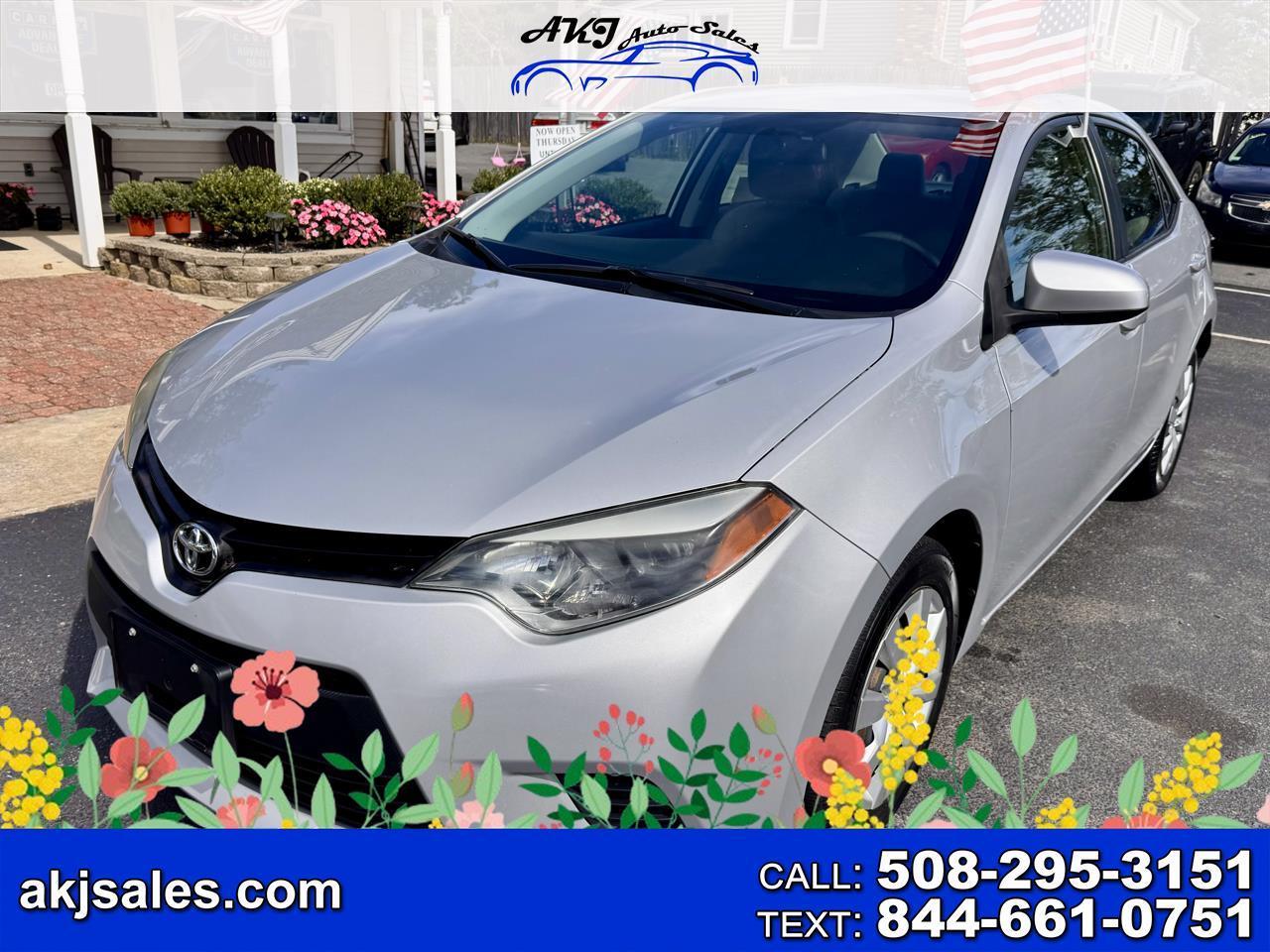 2014 Toyota Corolla 4dr Sdn CVT LE Premium (Natl)