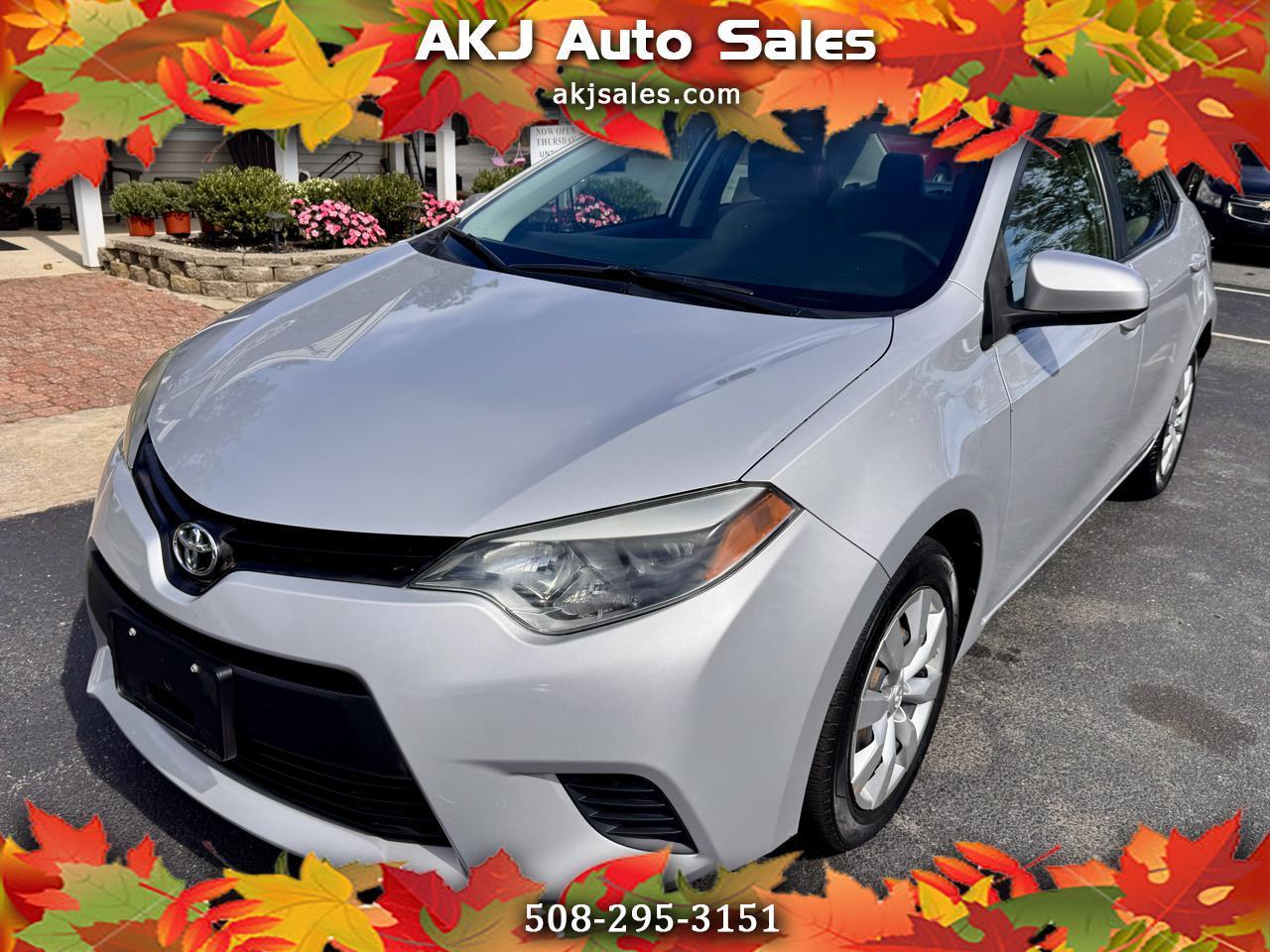 2014 Toyota Corolla 4dr Sdn CVT LE Premium (Natl)