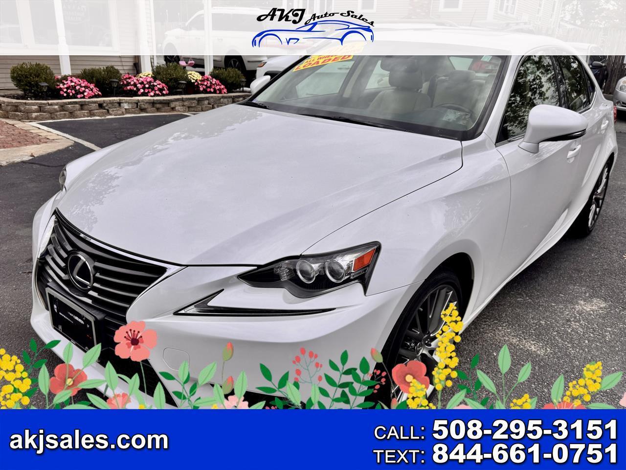 2015 Lexus IS 250 4dr Sport Sdn AWD