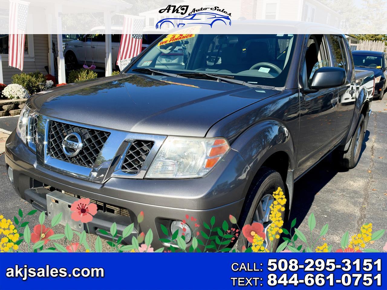 2018 Nissan Frontier Crew Cab 4x4 SV V6 Auto