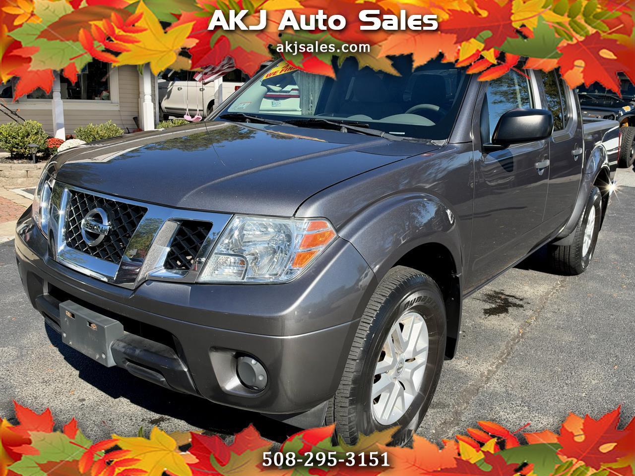 2018 Nissan Frontier Crew Cab 4x4 SV V6 Auto