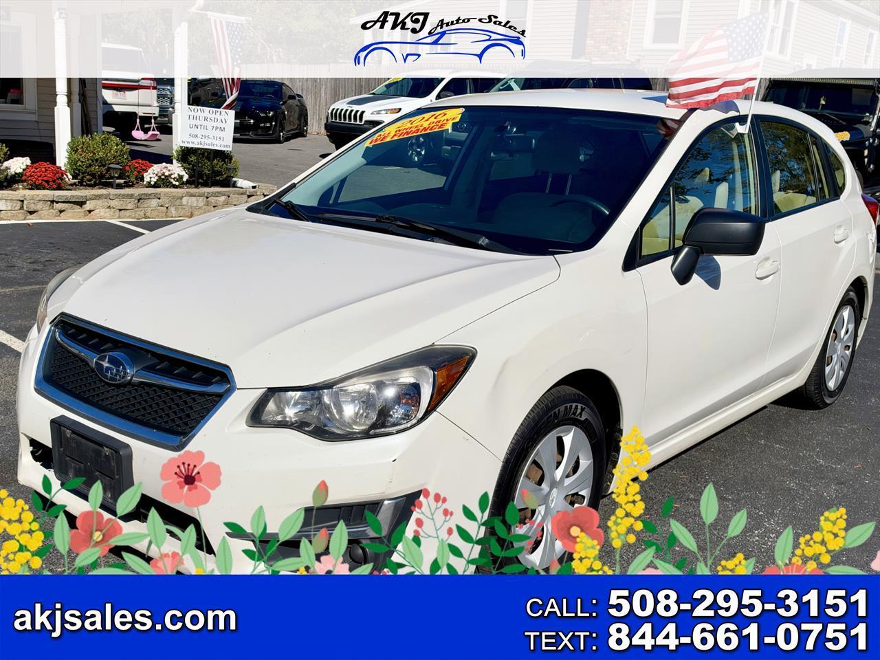 2016 Subaru Impreza Wagon 5dr CVT 2.0i