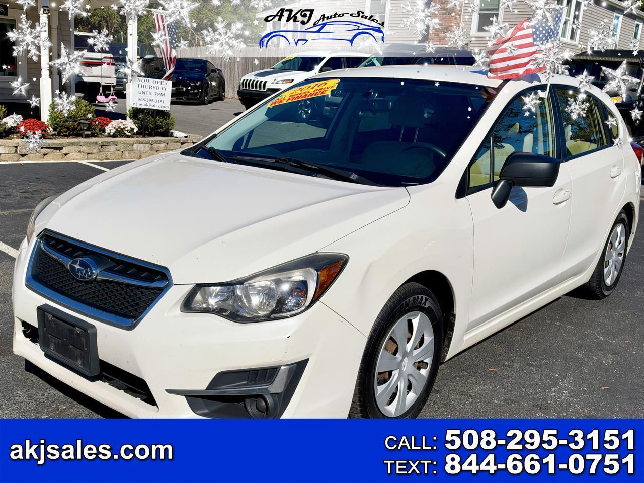 2016 Subaru Impreza Wagon 5dr CVT 2.0i