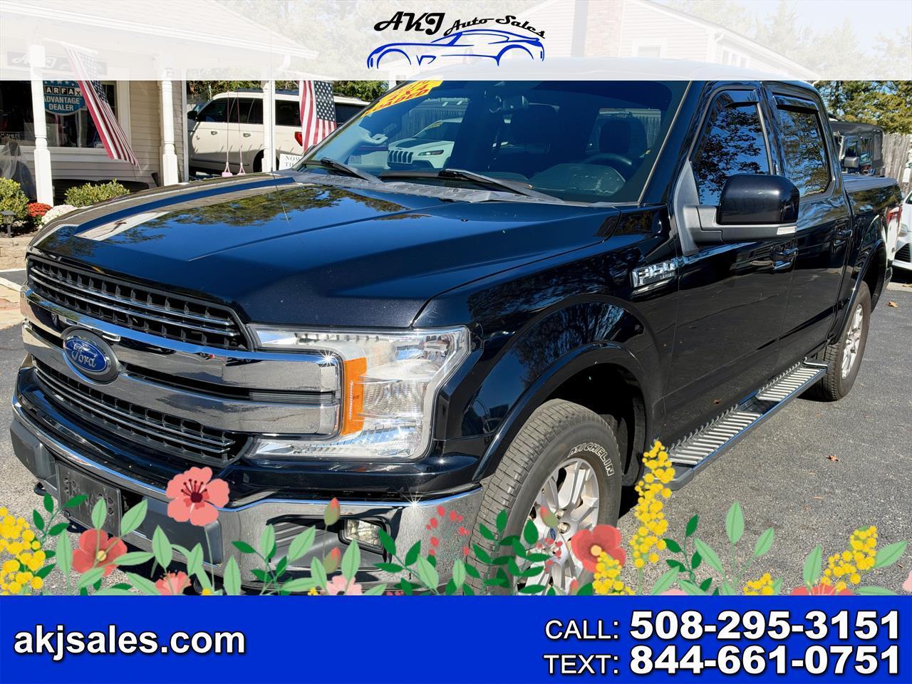 2019 Ford F-150 LARIAT 4WD SuperCrew 5.5' Box