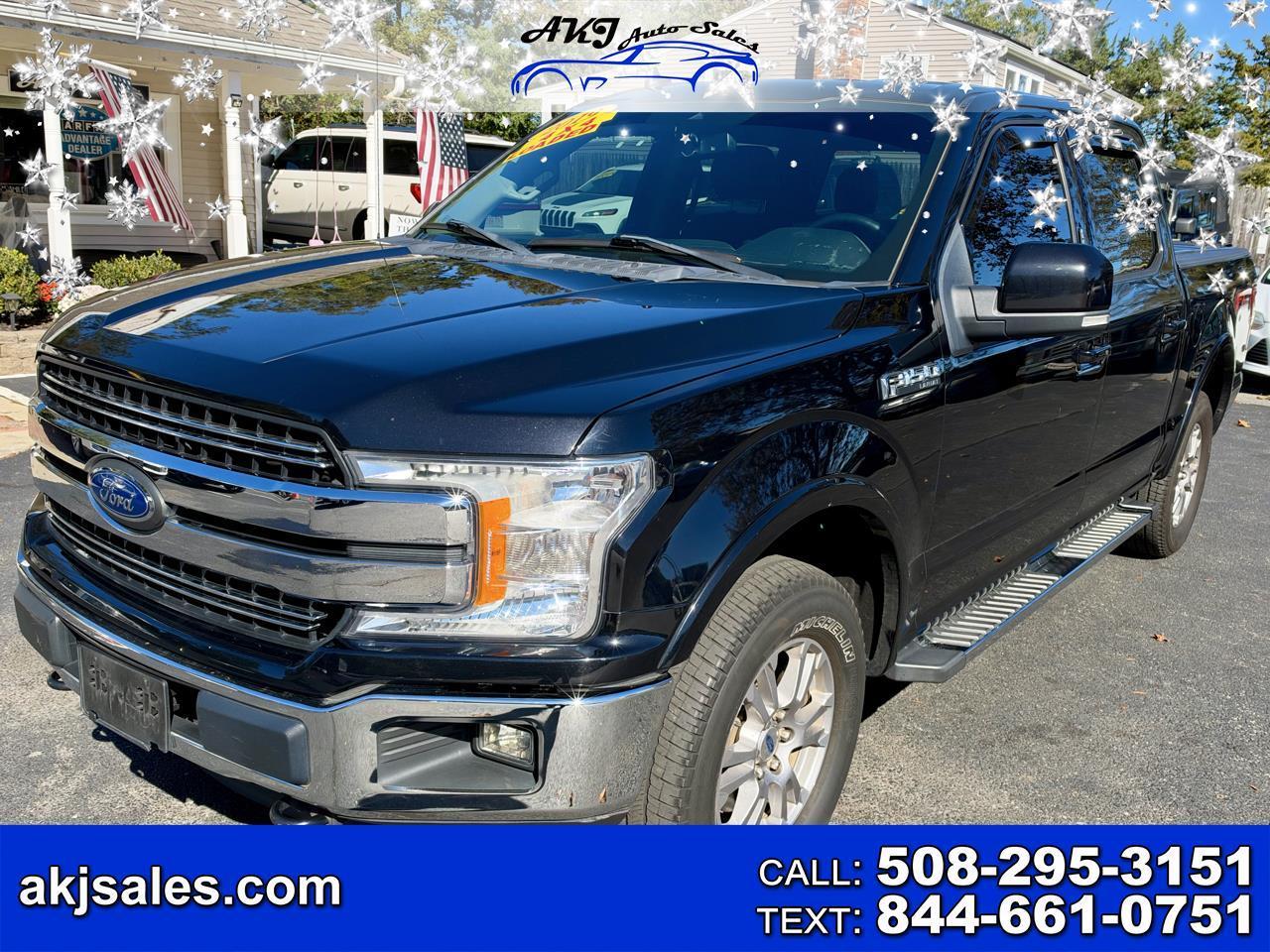 2019 Ford F-150 LARIAT 4WD SuperCrew 5.5' Box