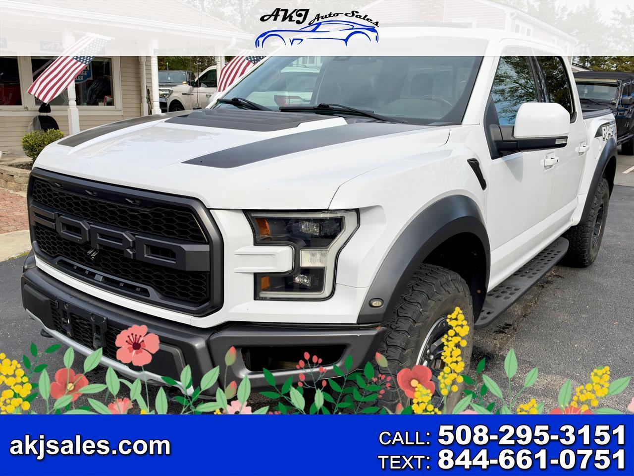 2017 Ford F-150 Raptor 4WD SuperCrew 5.5' Box