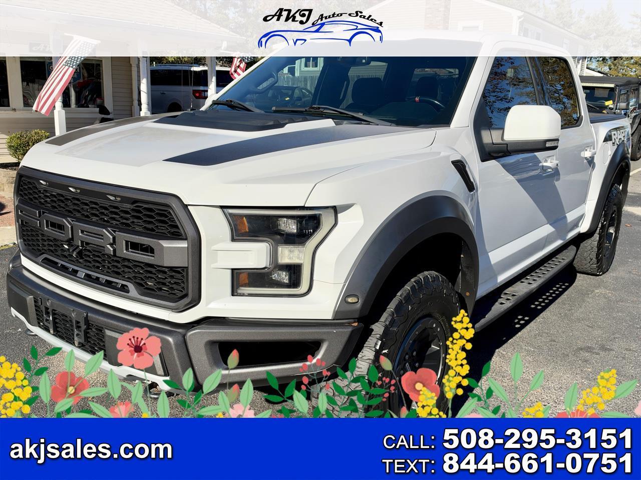 2017 Ford F-150 Raptor 4WD SuperCrew 5.5' Box