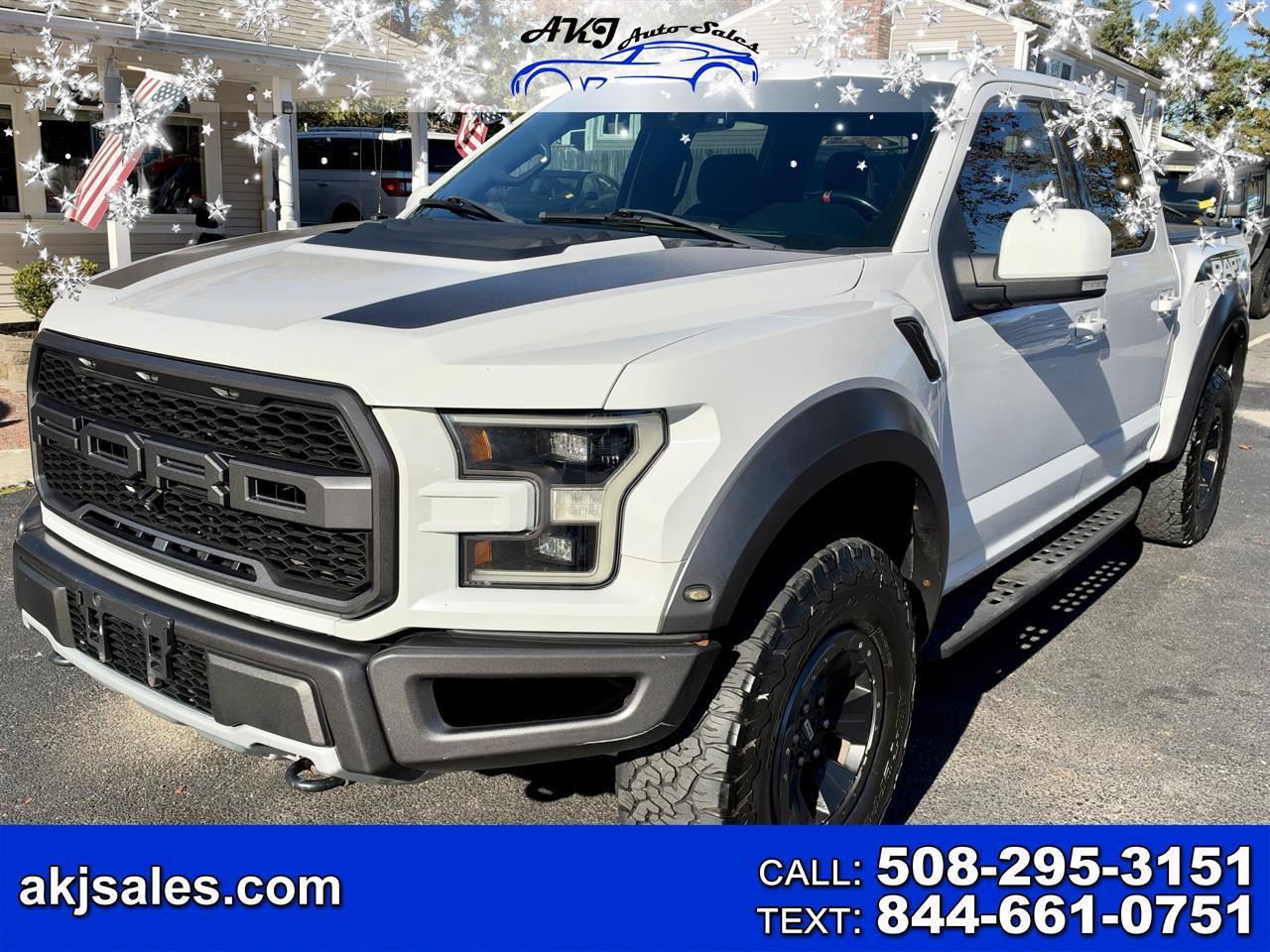 2017 Ford F-150 Raptor 4WD SuperCrew 5.5' Box