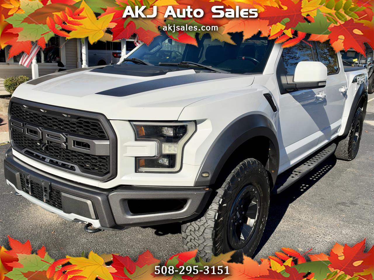2017 Ford F-150 Raptor 4WD SuperCrew 5.5' Box