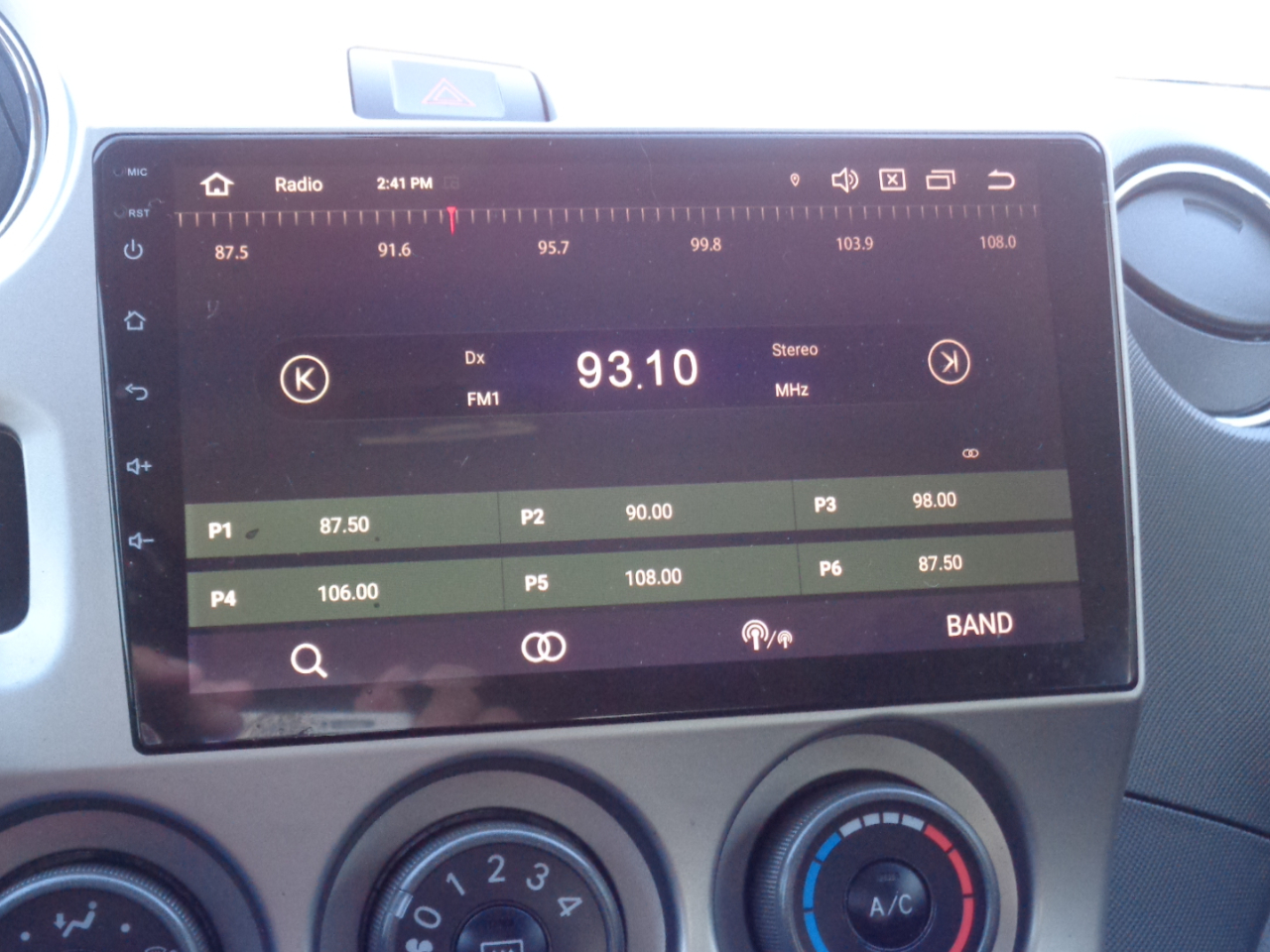 Toyota Matrix 5dr Wgn Man L FWD (Natl) 2012