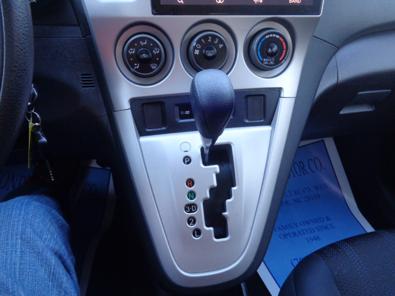 Toyota Matrix 5dr Wgn Man L FWD (Natl) 2012