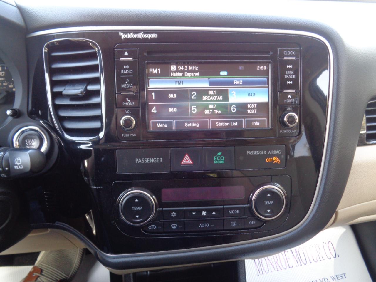 Mitsubishi Outlander AWC 4dr GT 2016