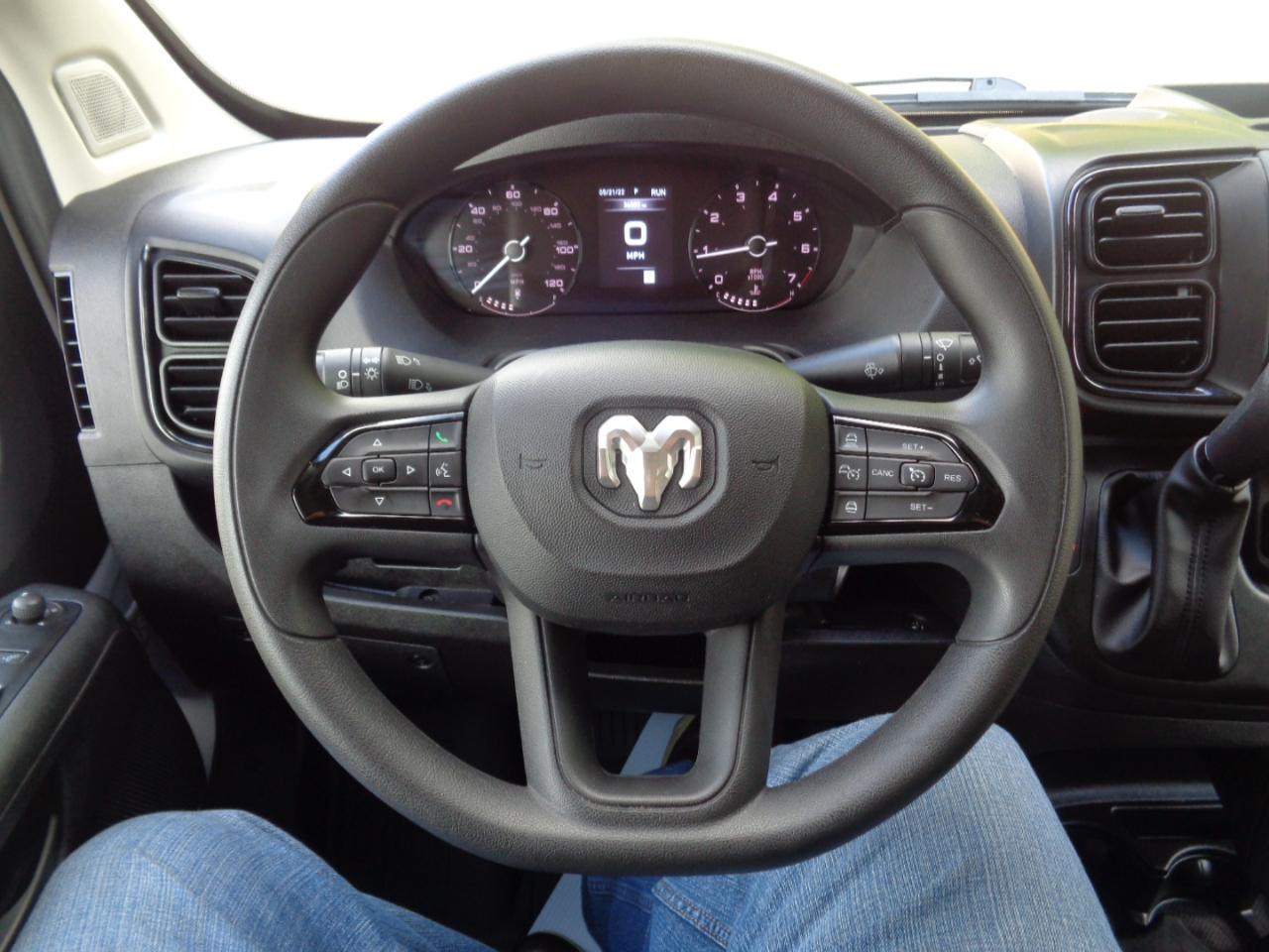 RAM ProMaster Cargo Van Tradesman 3500 Super High Roof Ext 159" WB w/Pass 2025