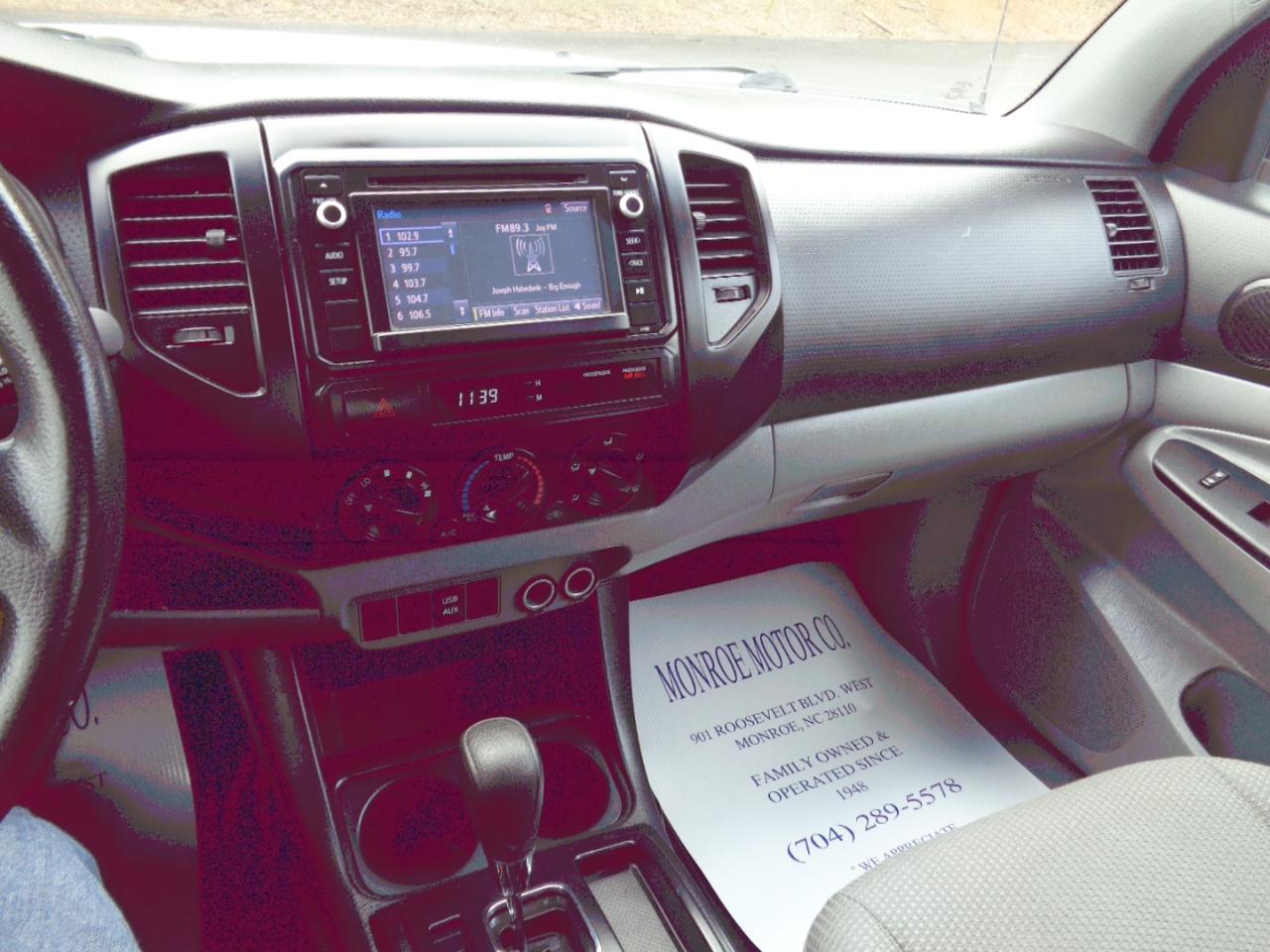 Toyota Tacoma 2WD Access Cab I4 AT (Natl) 2014