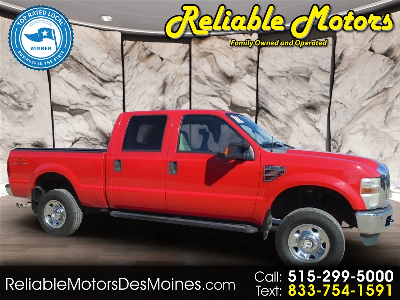 2008 Ford Super Duty F-250 SRW 4WD Crew Cab 156" XL