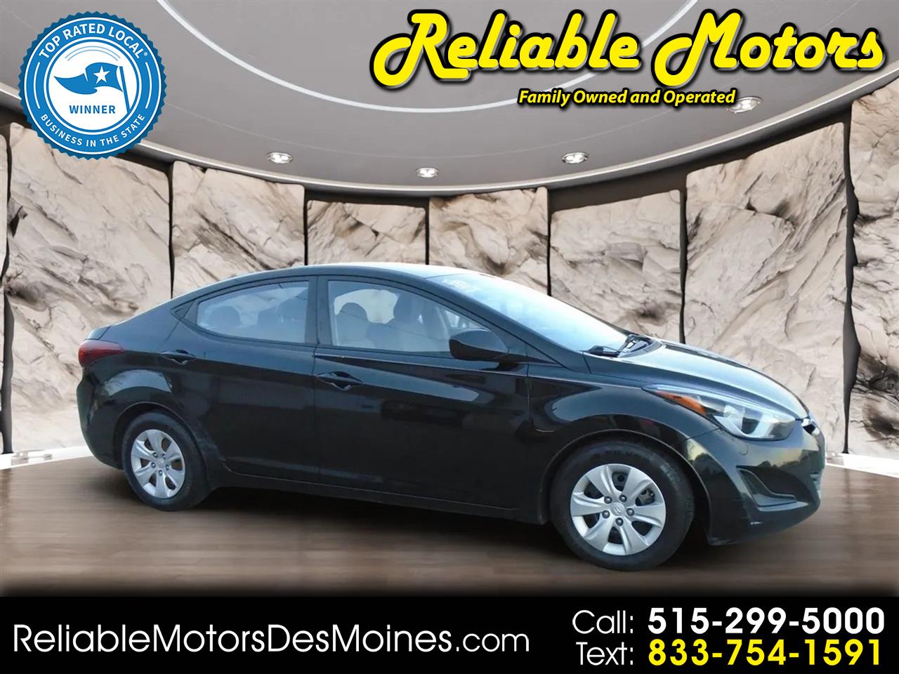 Hyundai Elantra 4dr Sdn Auto SE (Alabama Plant) 2016