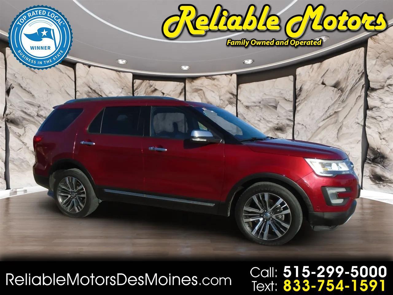 2016 Ford Explorer 4WD 4dr Platinum
