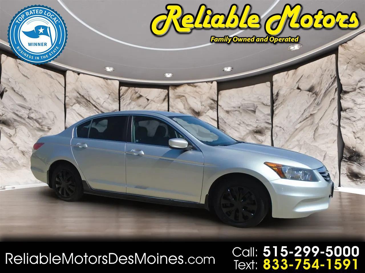 2012 Honda Accord Sdn 4dr I4 Auto LX