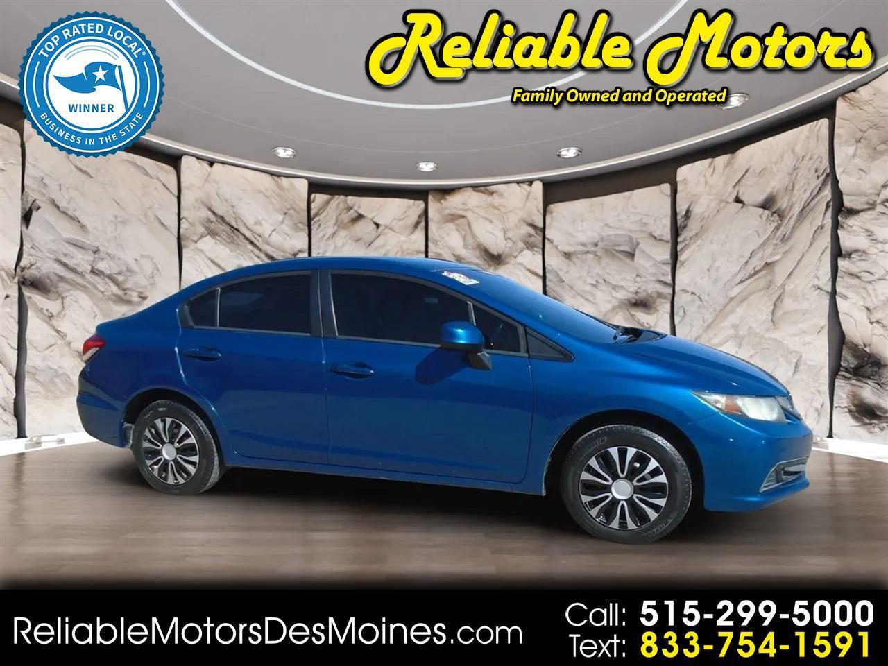 2013 Honda Civic Sdn 4dr Auto LX