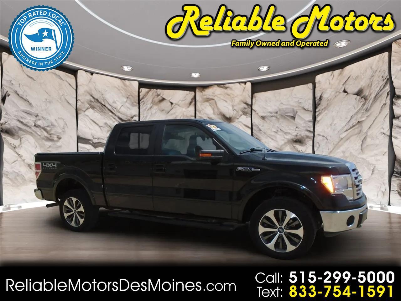 Ford F-150 4WD SuperCrew 145" Platinum 2013