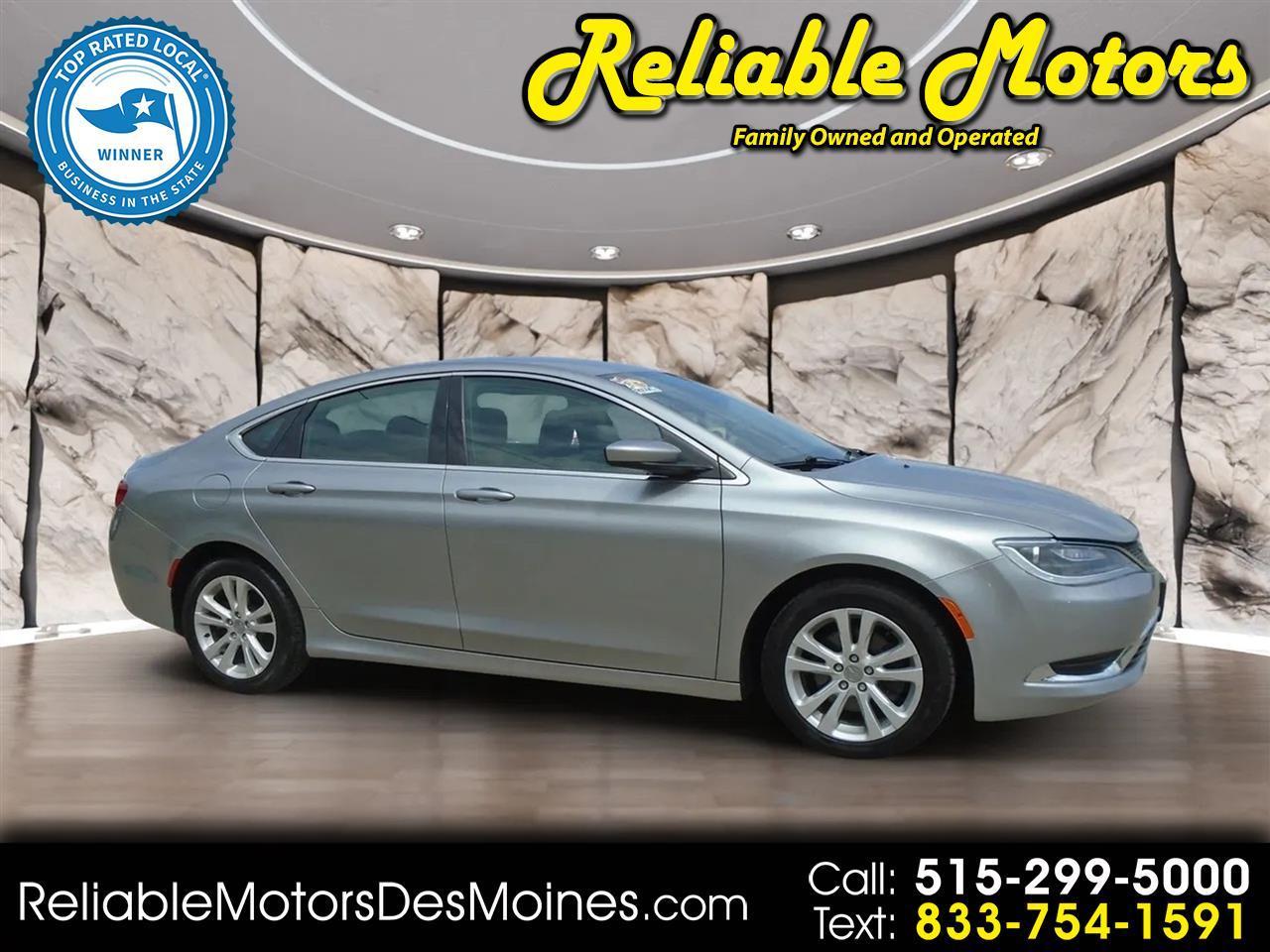 2016 Chrysler 200 4dr Sdn Limited FWD