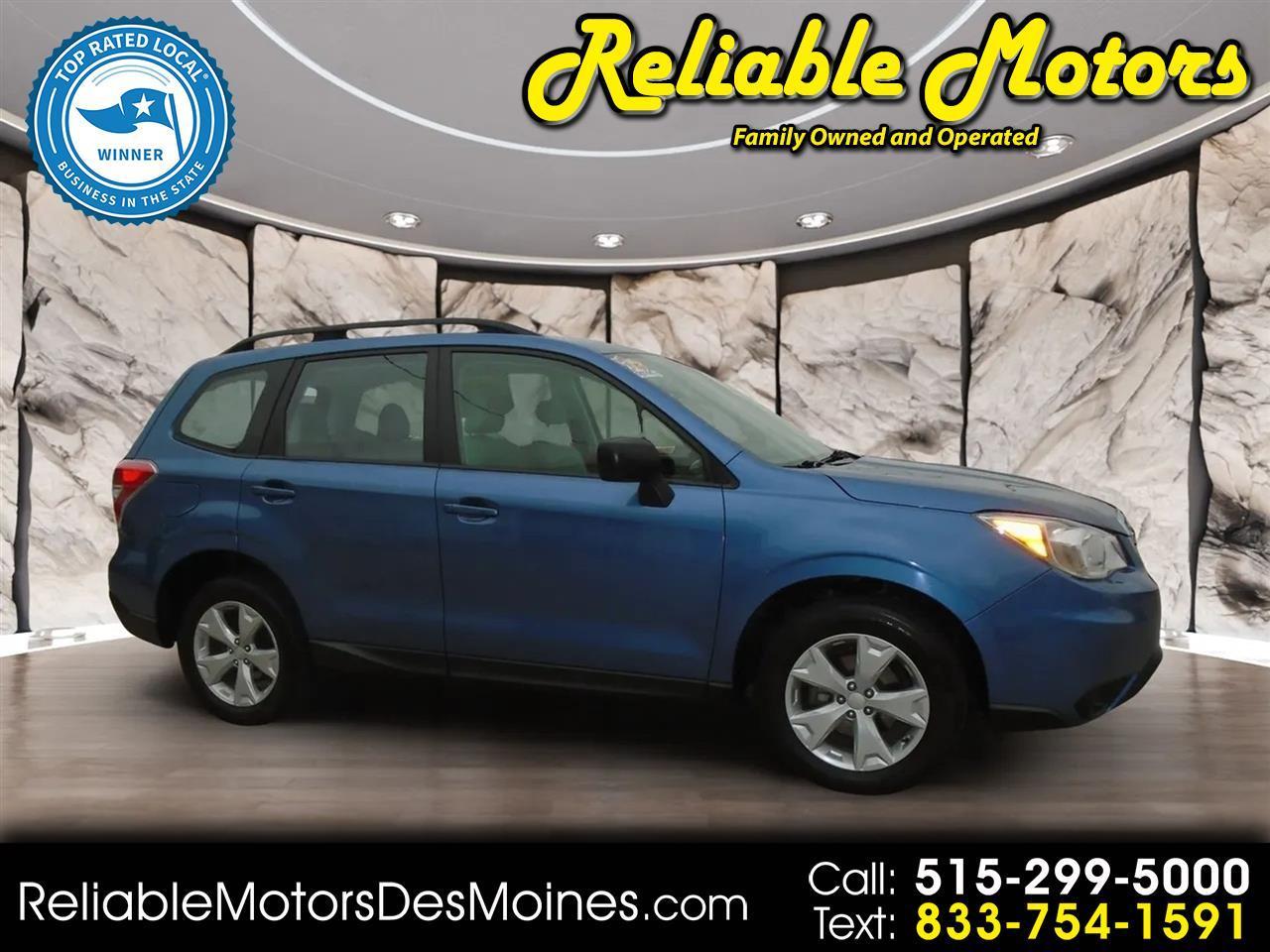 2015 Subaru Forester 4dr CVT 2.5i PZEV