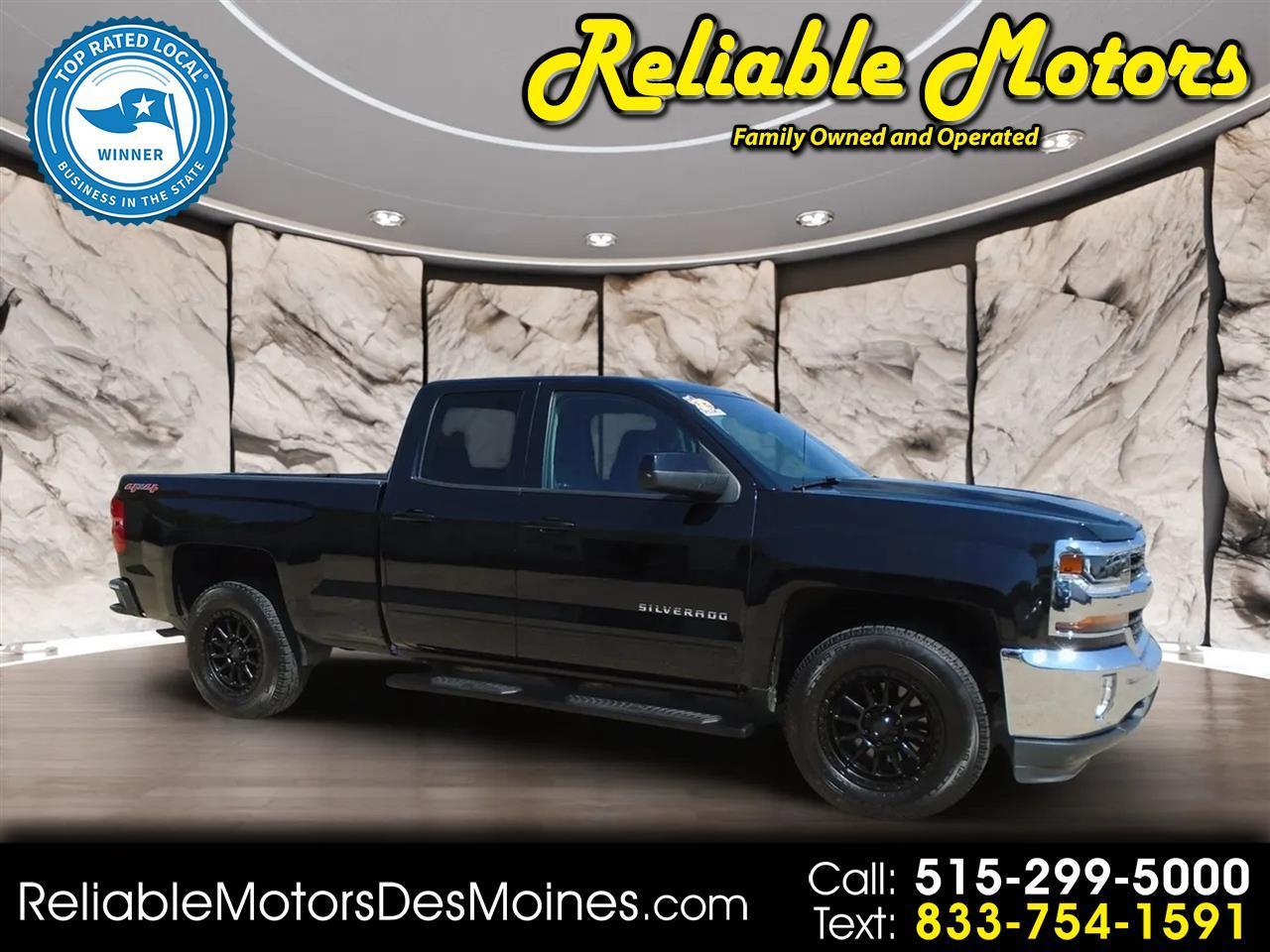 2017 Chevrolet Silverado 1500 4WD Double Cab 143.5" LT w/1LT