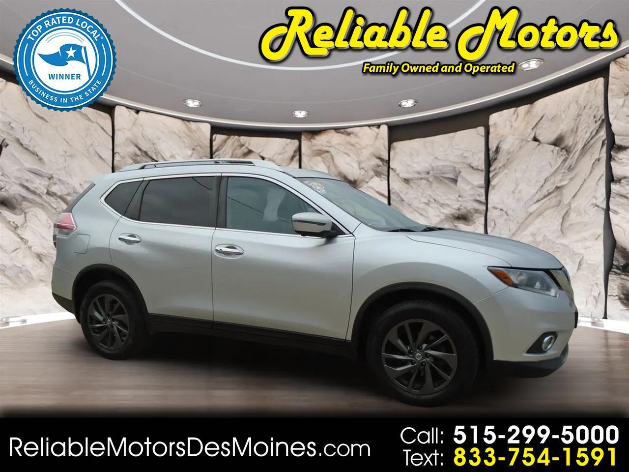 2016 Nissan Rogue AWD 4dr SL