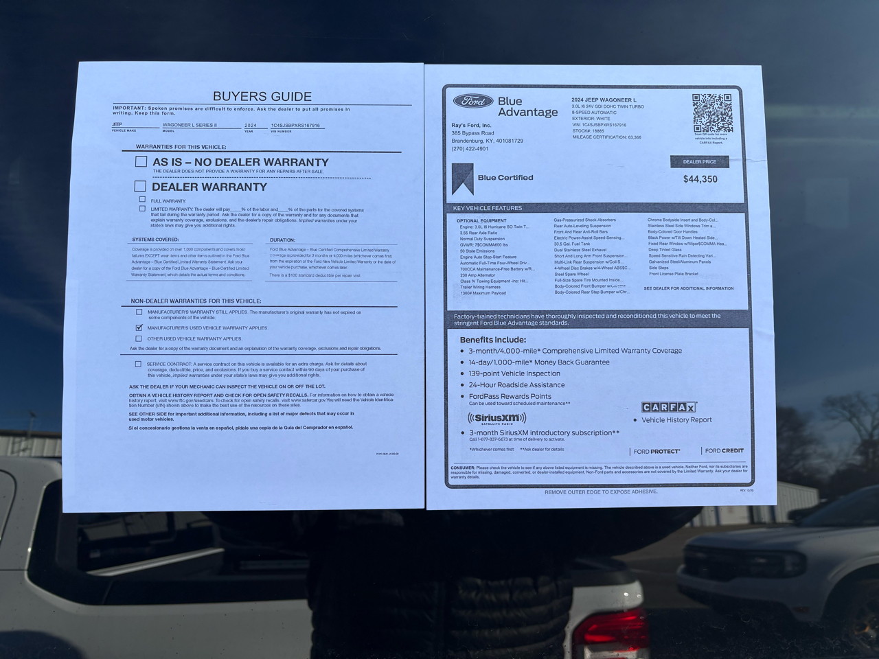 Jeep Wagoneer L Series II 4x4 2024