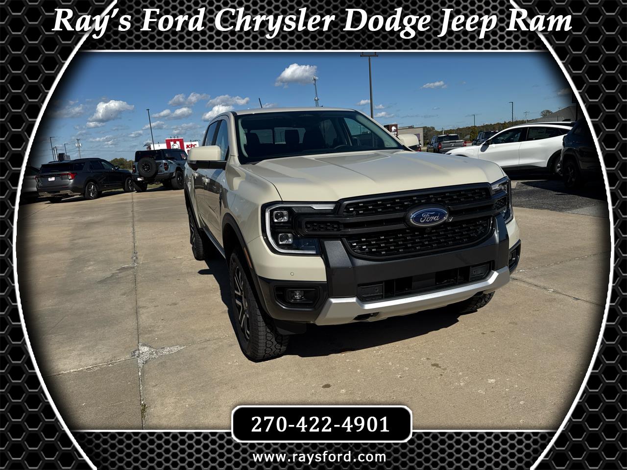 2025 Ford Ranger LARIAT 4WD SuperCrew 5' Box