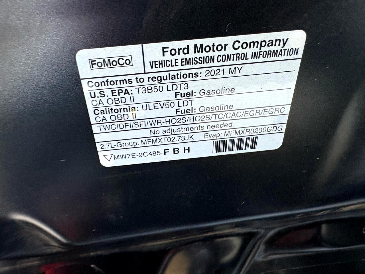 Ford F-150 4WD SuperCrew 139" XL 2021